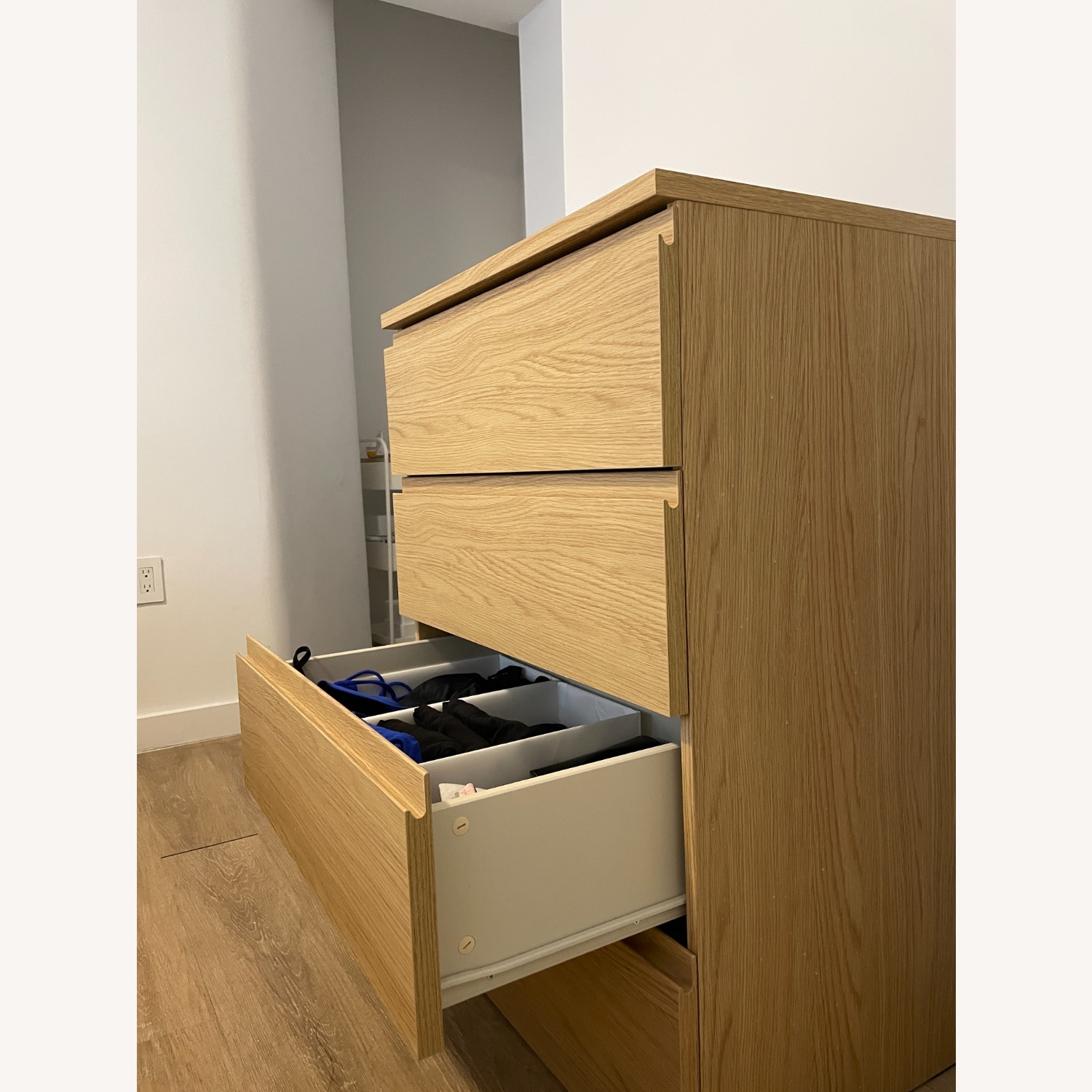 IKEA Storklinta Oak Dresser - image-3