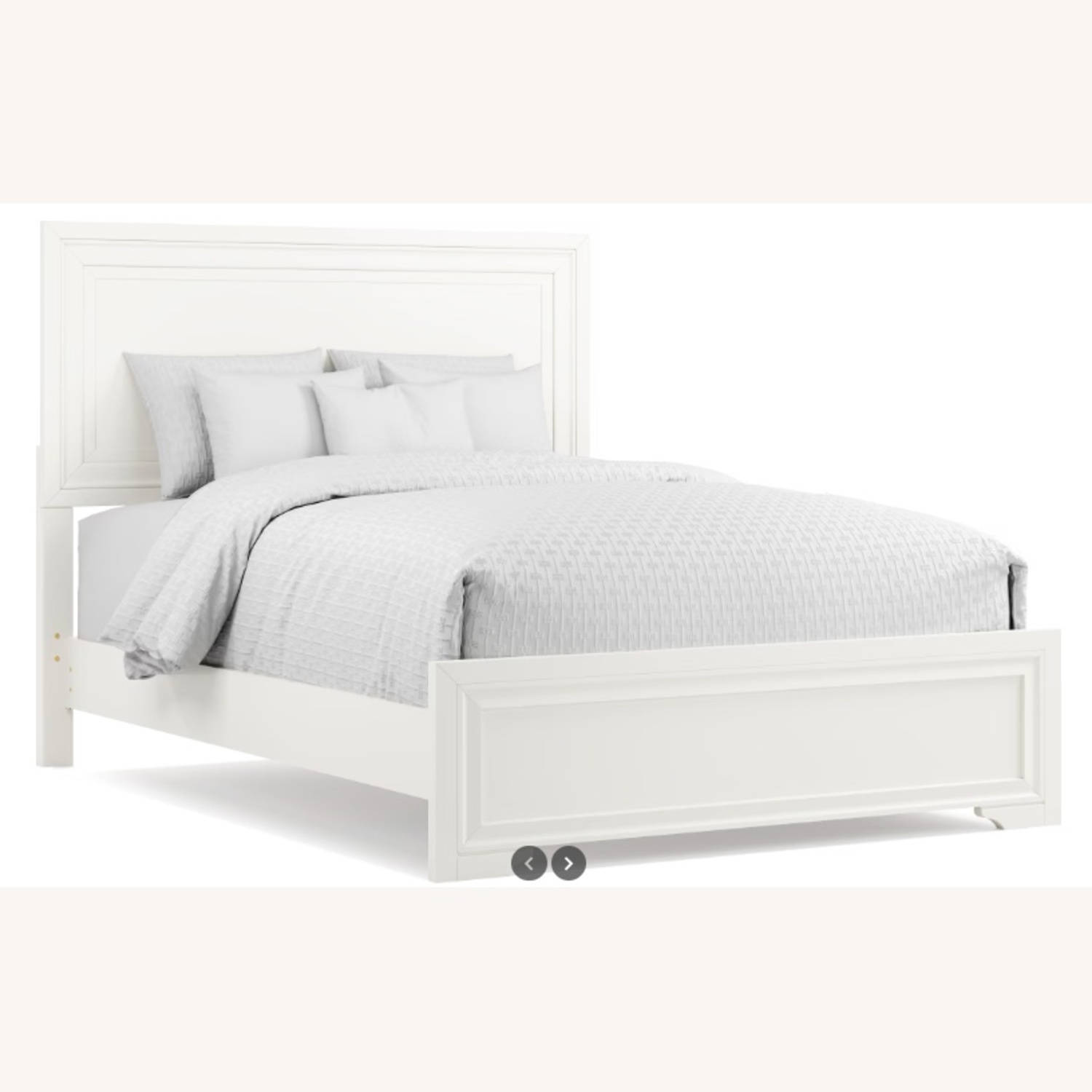 Belcourt White Queen Panel bed - image-4