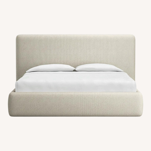 Used Crate & Barrel Anneli Bed King Bed for sale on AptDeco
