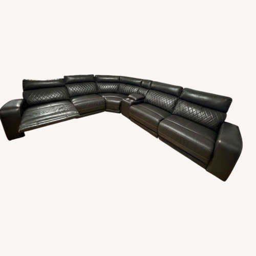 Used Ashley Furniture Dark Brown 3+ Piece Sectional for sale on AptDeco