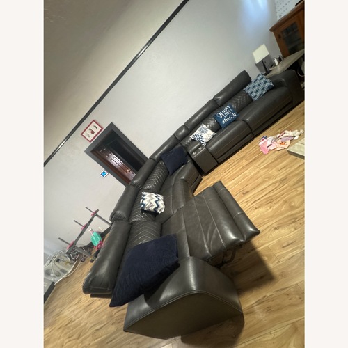 Used Ashley Furniture Dark Brown 3+ Piece Sectional for sale on AptDeco