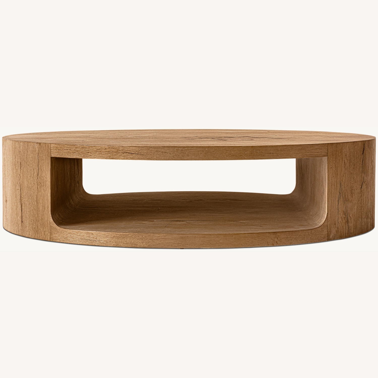 Restoration Hardware Natural Wood Coffee Table - image-5