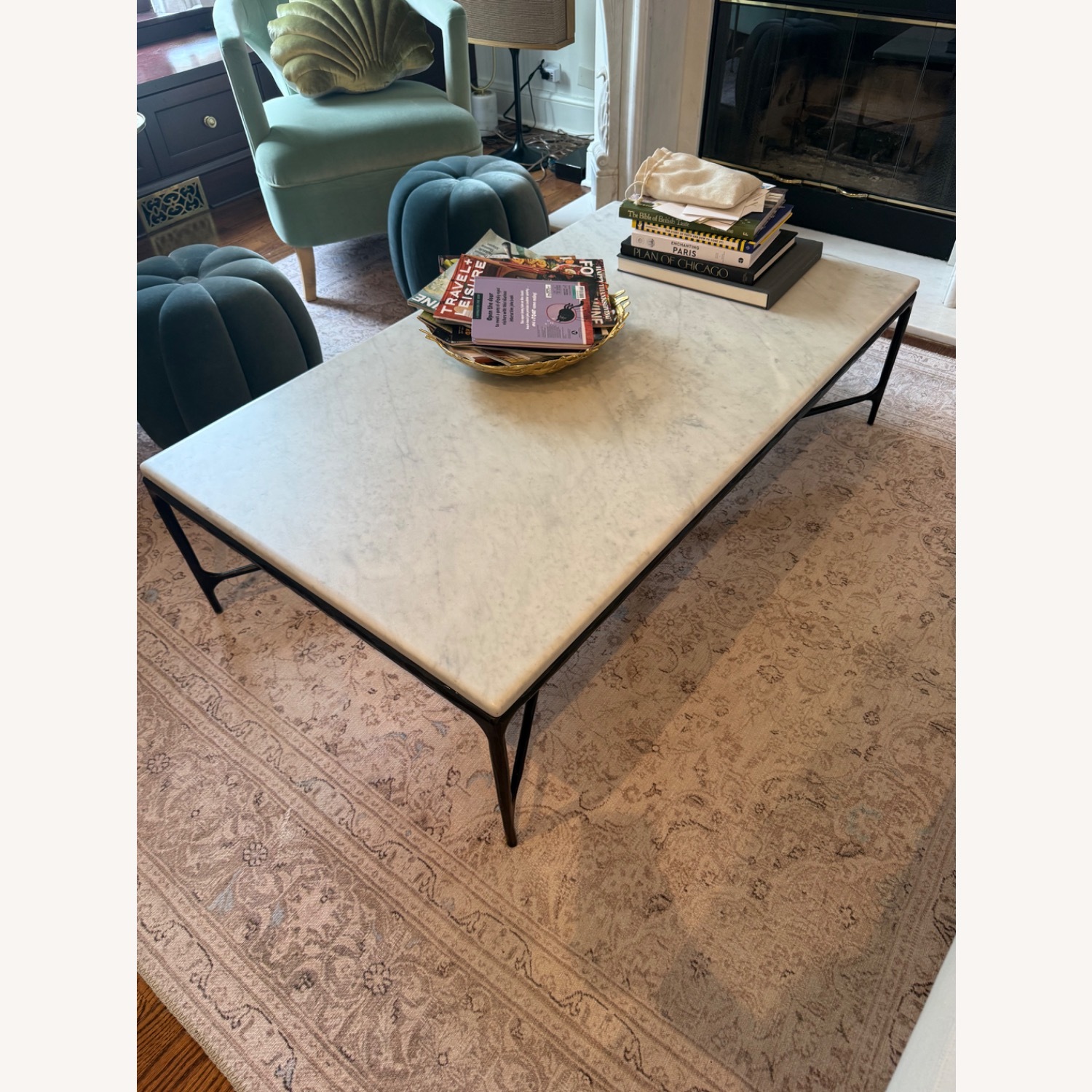 Restoration Hardware Thaddeus Coffee Table - image-3
