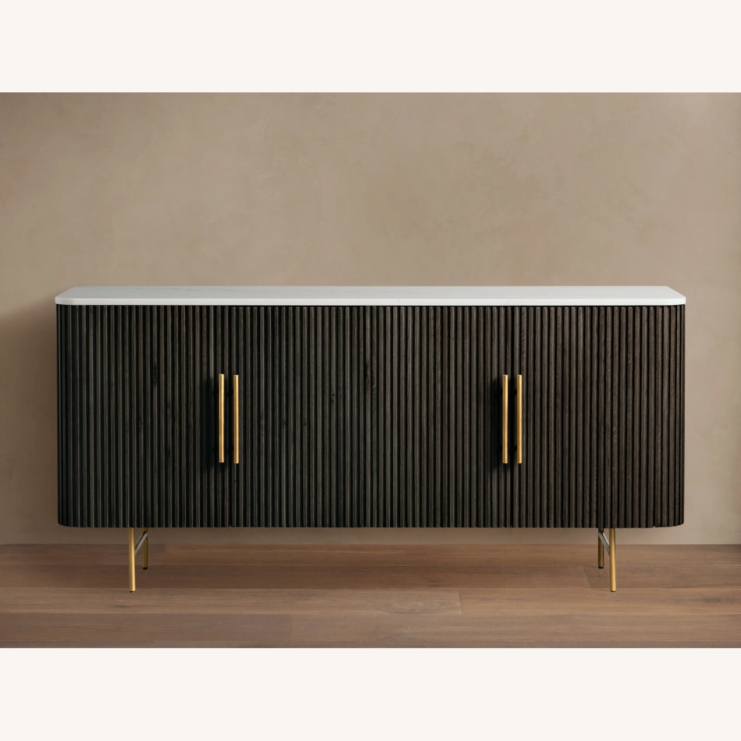 Arhaus Finnley Black Marble Sideboard - image-4