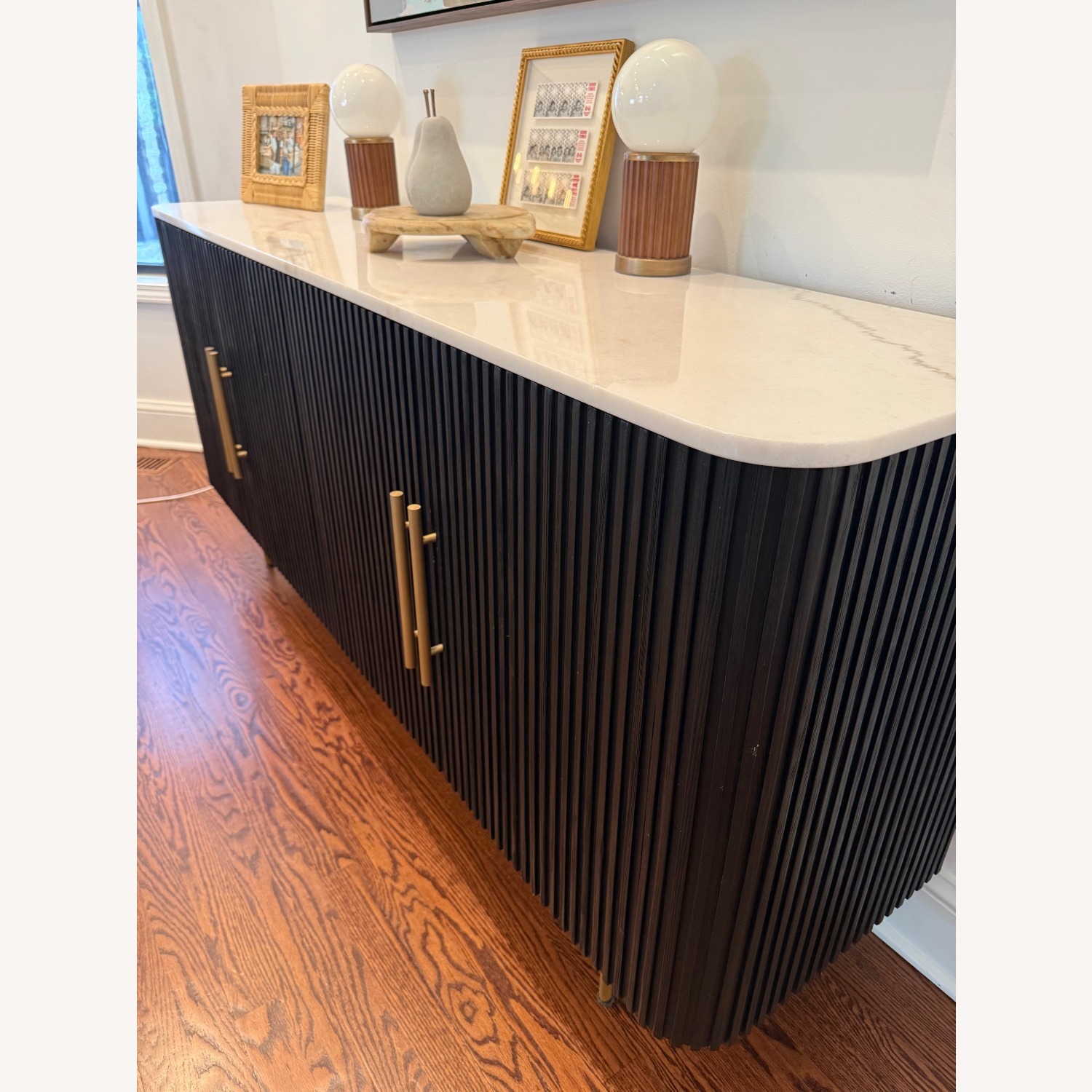 Arhaus Finnley Black Marble Sideboard - image-2