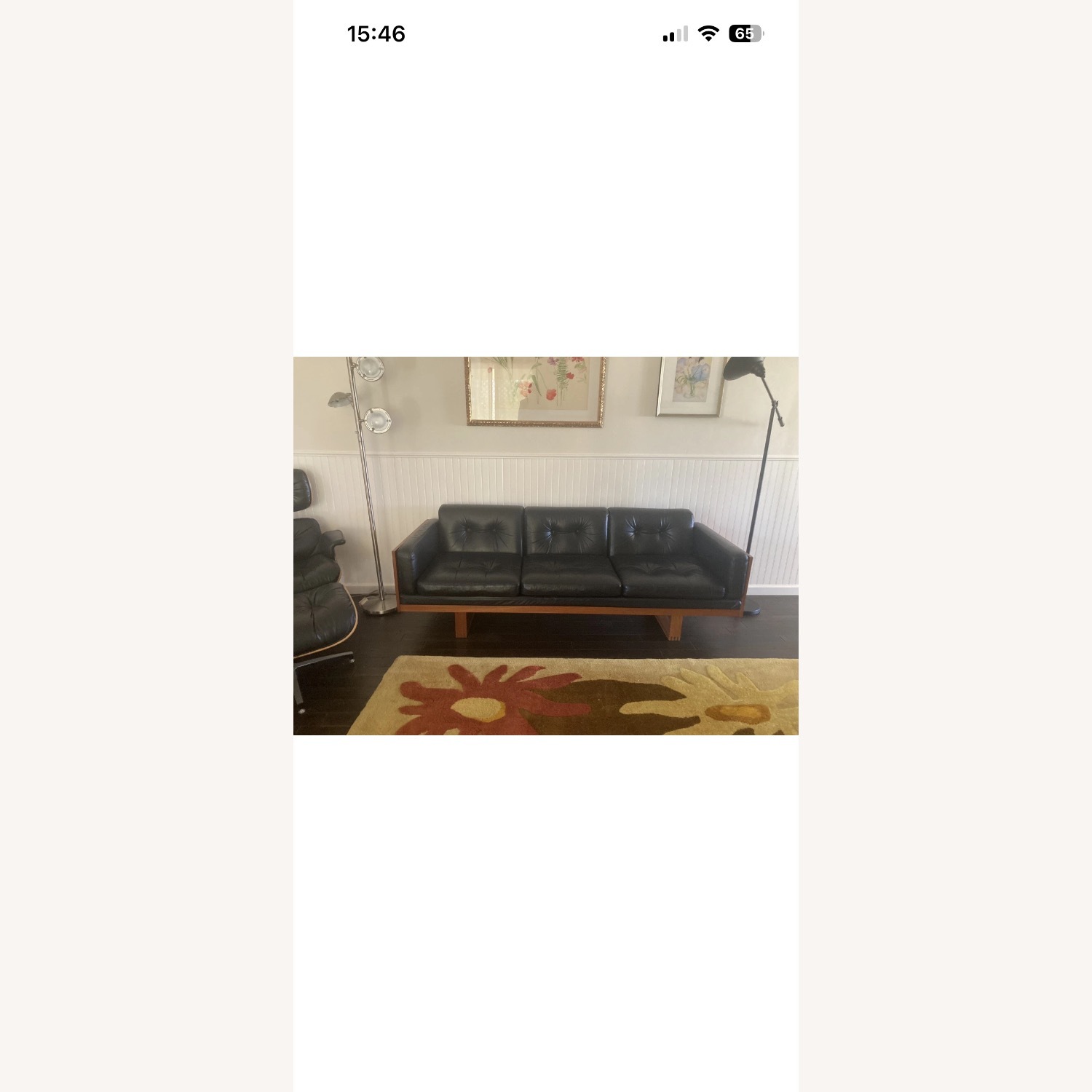 Poul Cadovius Leather Sofa - image-8