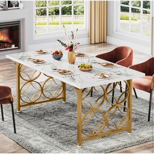 Used Amazon Tribesigns Dining Table for sale on AptDeco