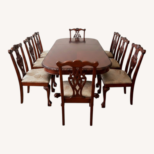 Used Dark Brown Wood Dining Sets for sale on AptDeco