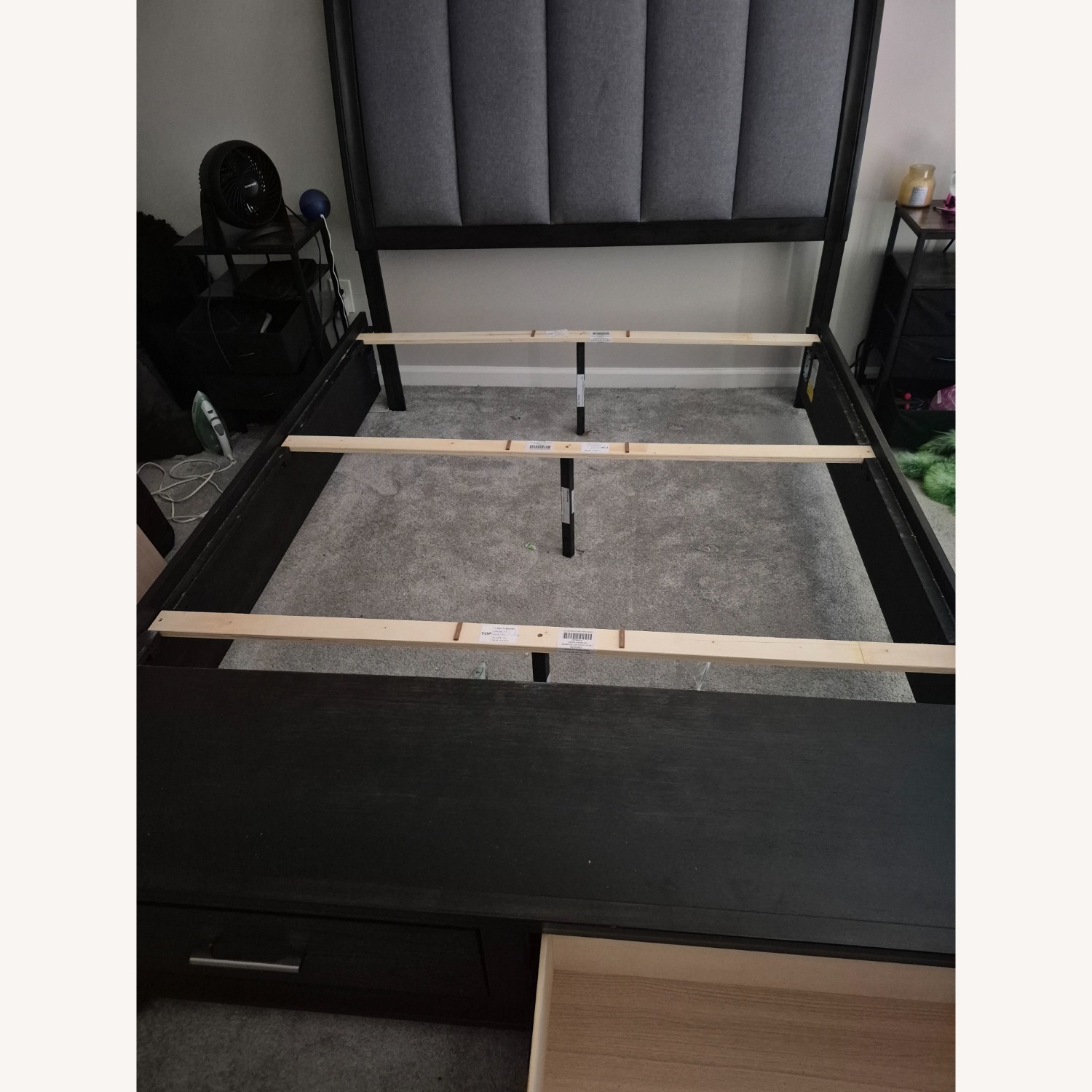 Queen Sized Platform Bed  - image-1