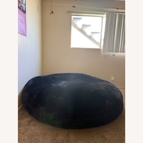 Used  Black Fur and Hide Sleeper Sofa for sale on AptDeco
