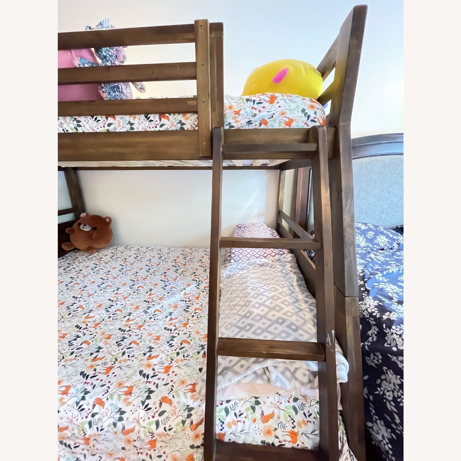 Bob's Discount Furniture Chadwick Light Brown Bunk Bed - image-2
