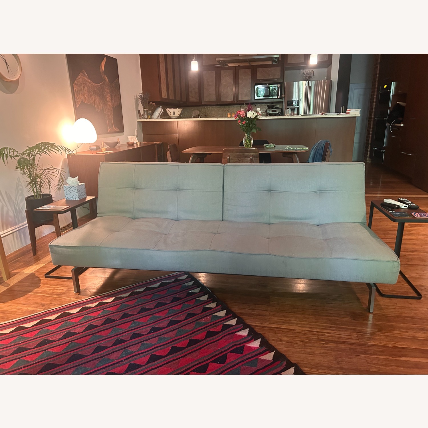 ABC Carpet and Home Light Gray 3+ Seater Sofa - image-1