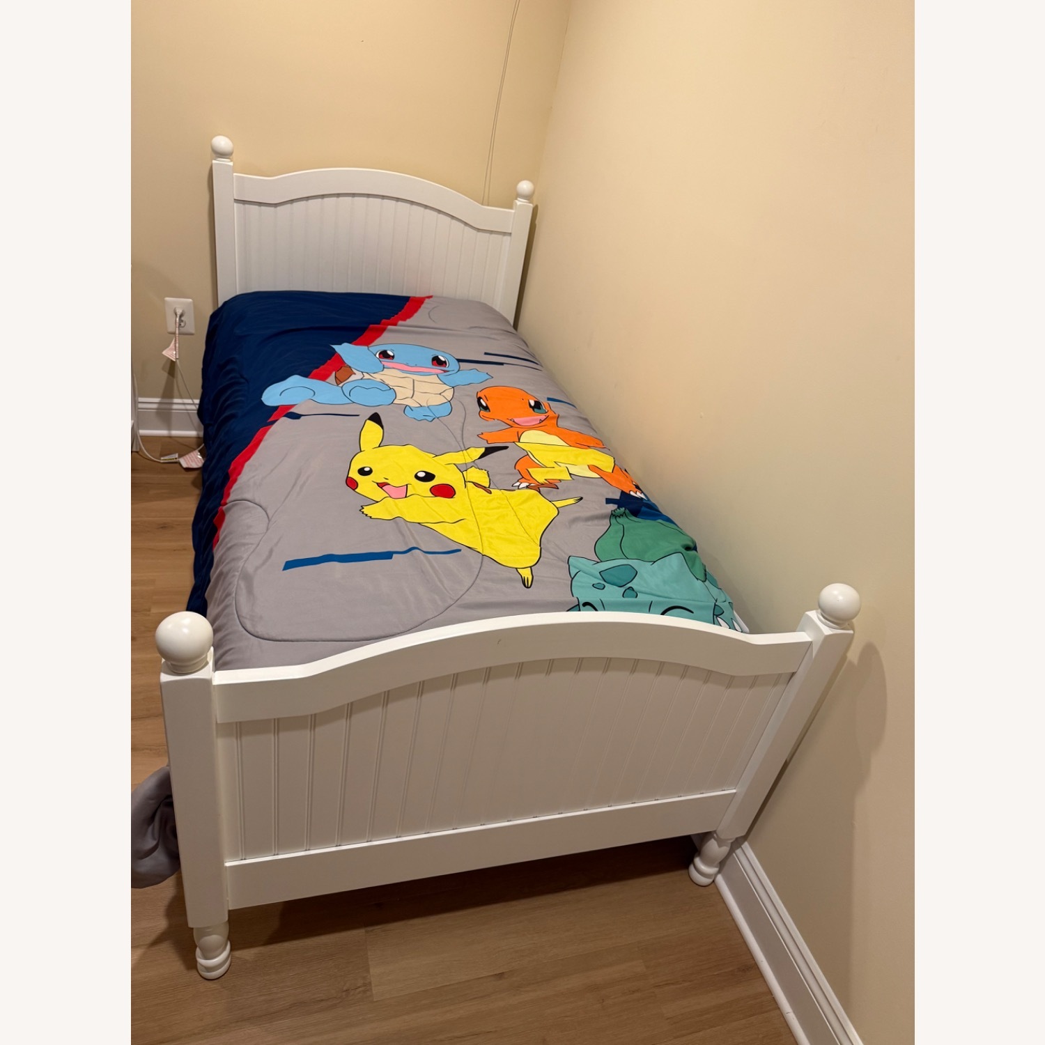Pottery Barn Kids Catalina White Twin Bed - image-1