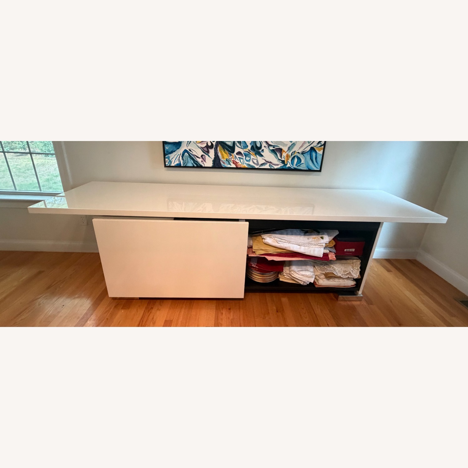 Italian Design White Sideboard - image-3