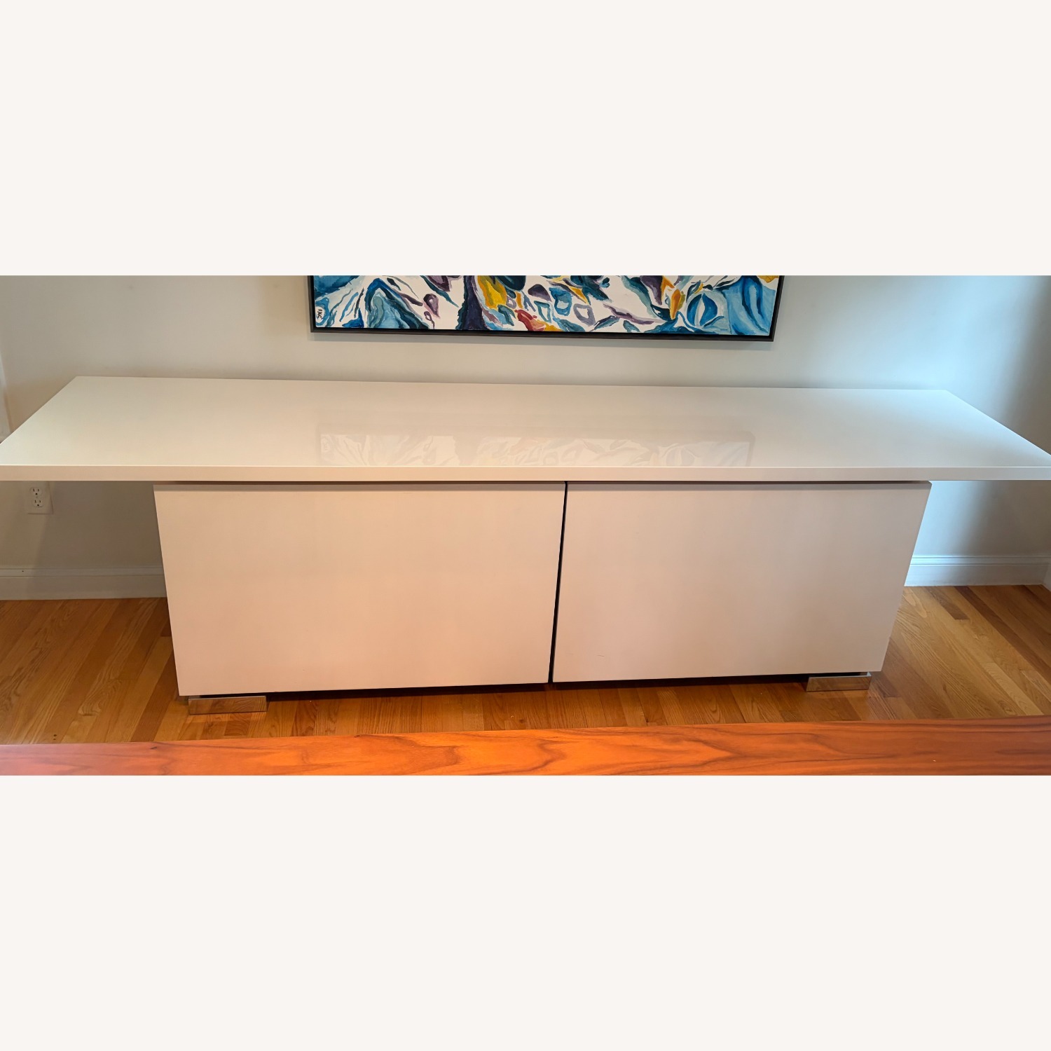 Italian Design White Sideboard - image-1