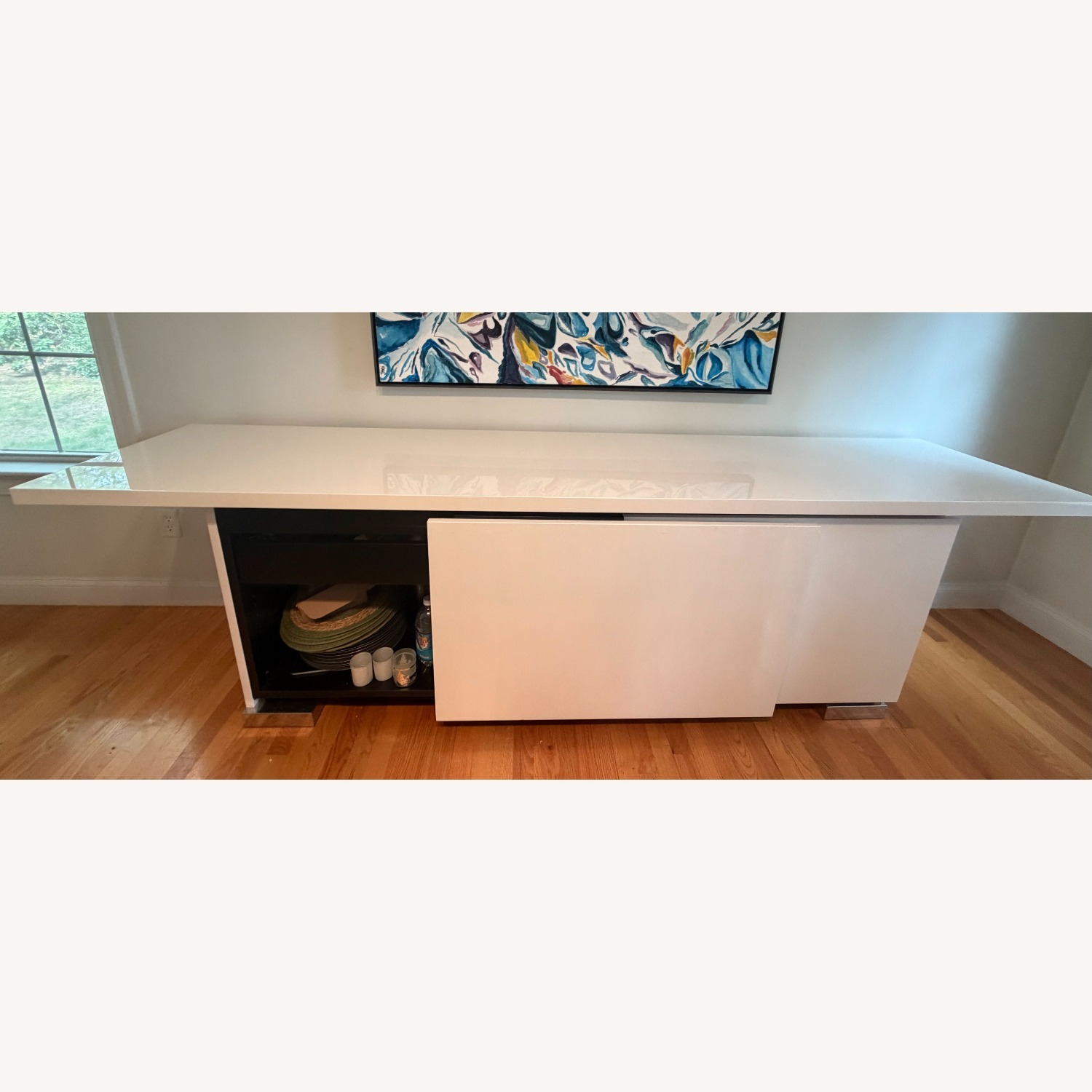 Italian Design White Sideboard - image-2