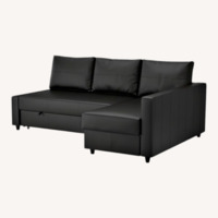 IKEA FRIHETEN Dark Gray 3-seat Sectional