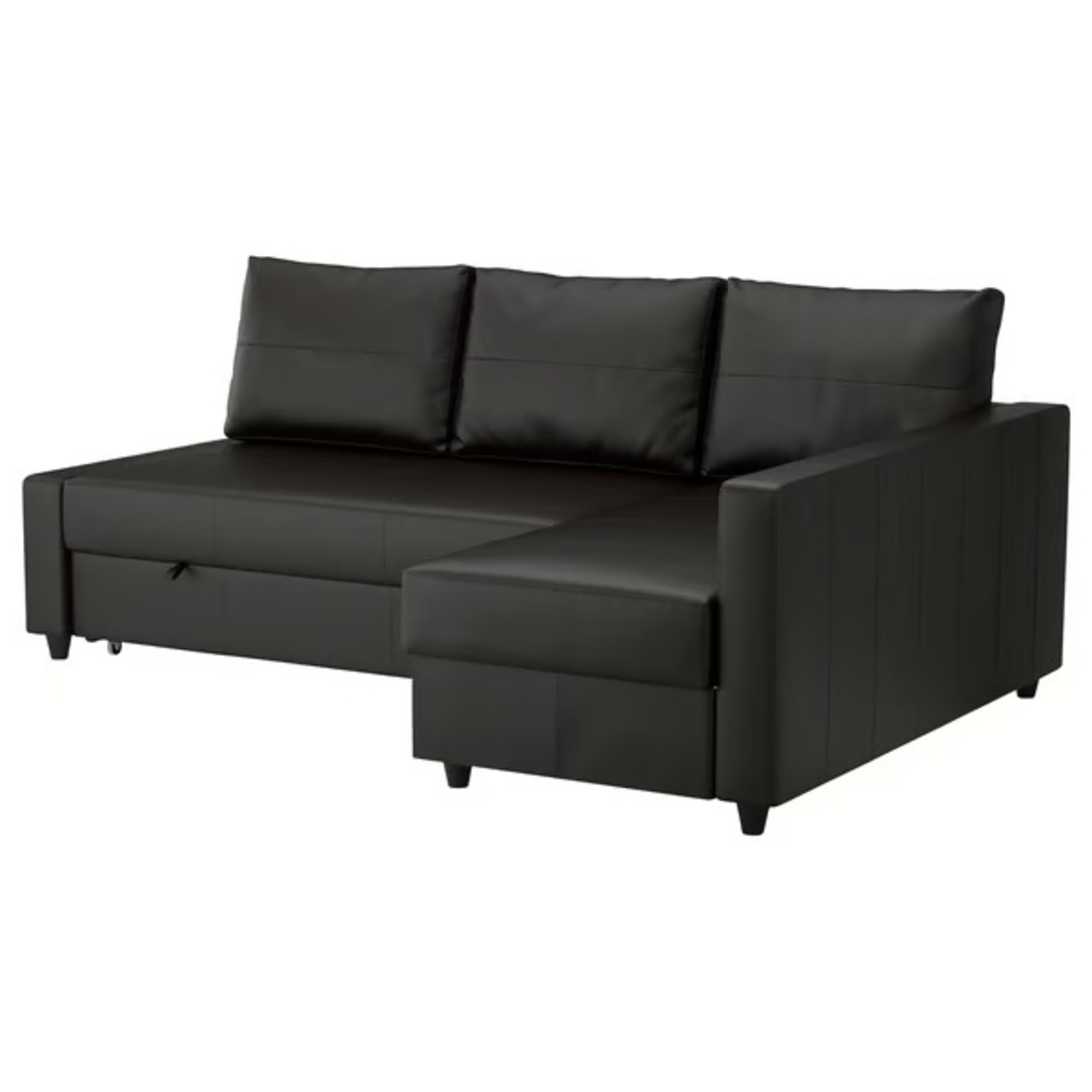 IKEA FRIHETEN Dark Gray 3-seat Sectional - image-4