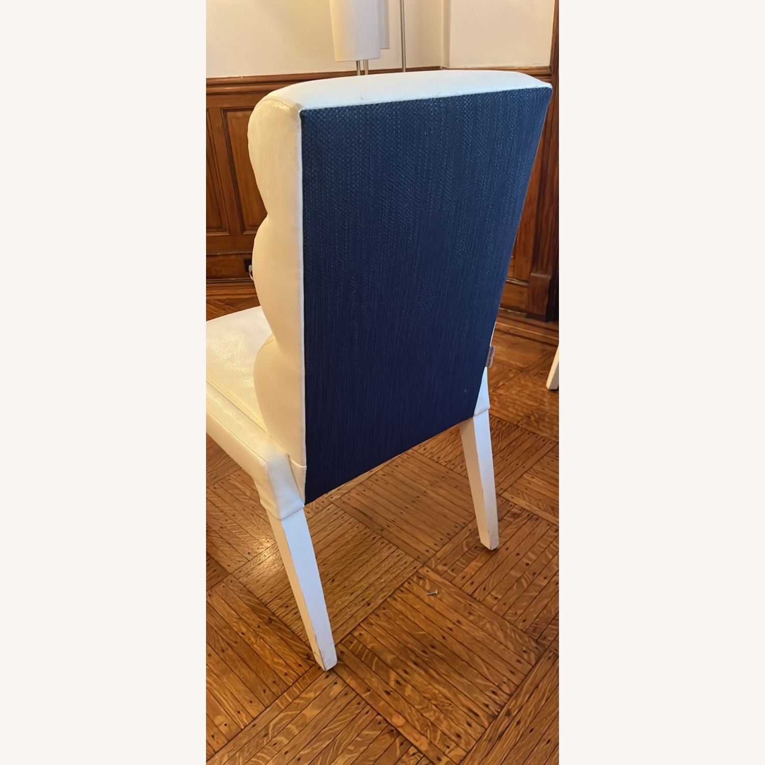 Marshmallow White Accent Chair - image-2