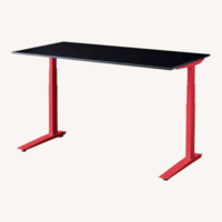 Herman Miller Jarvis Light Gray Desk