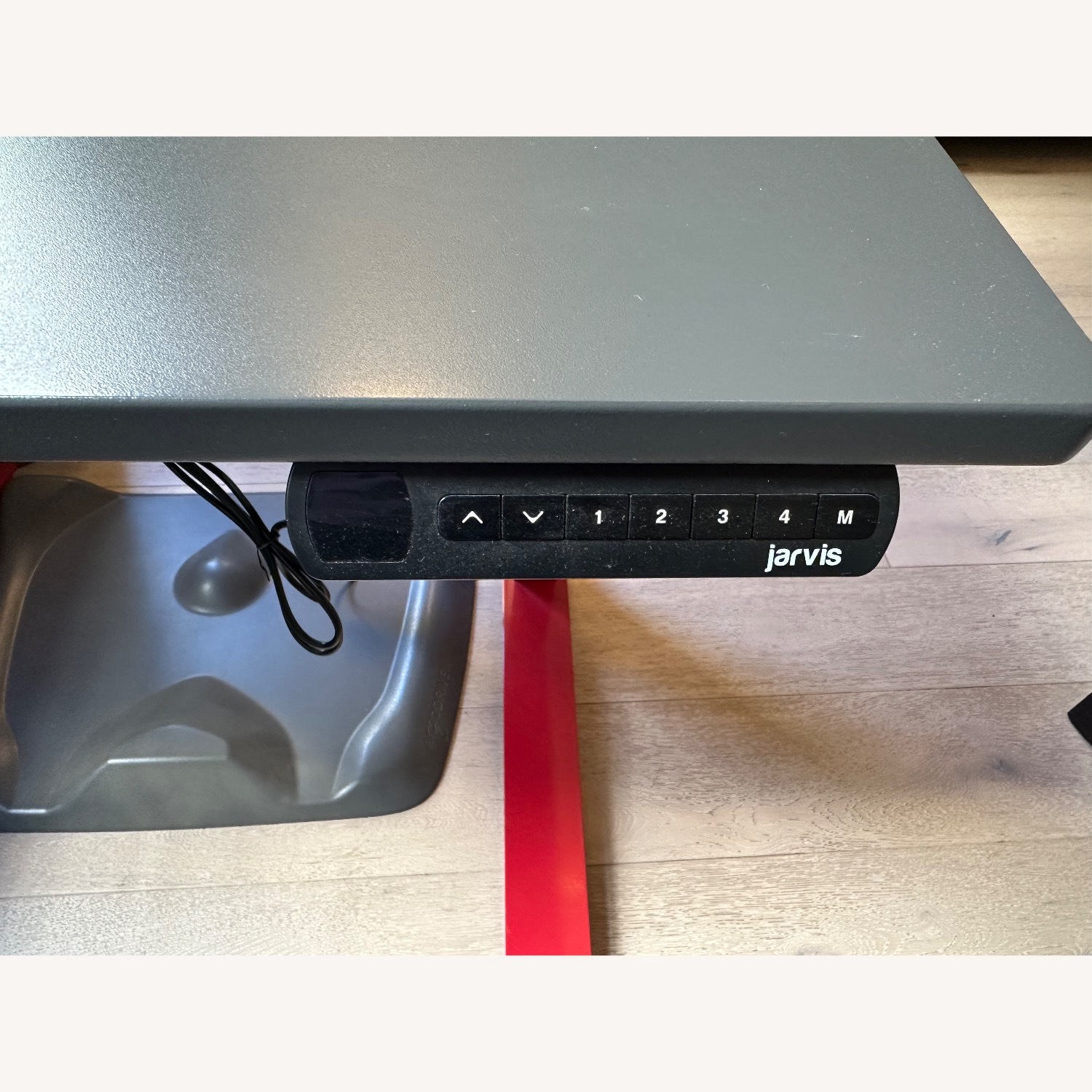 Herman Miller Jarvis Light Gray Desk - image-5