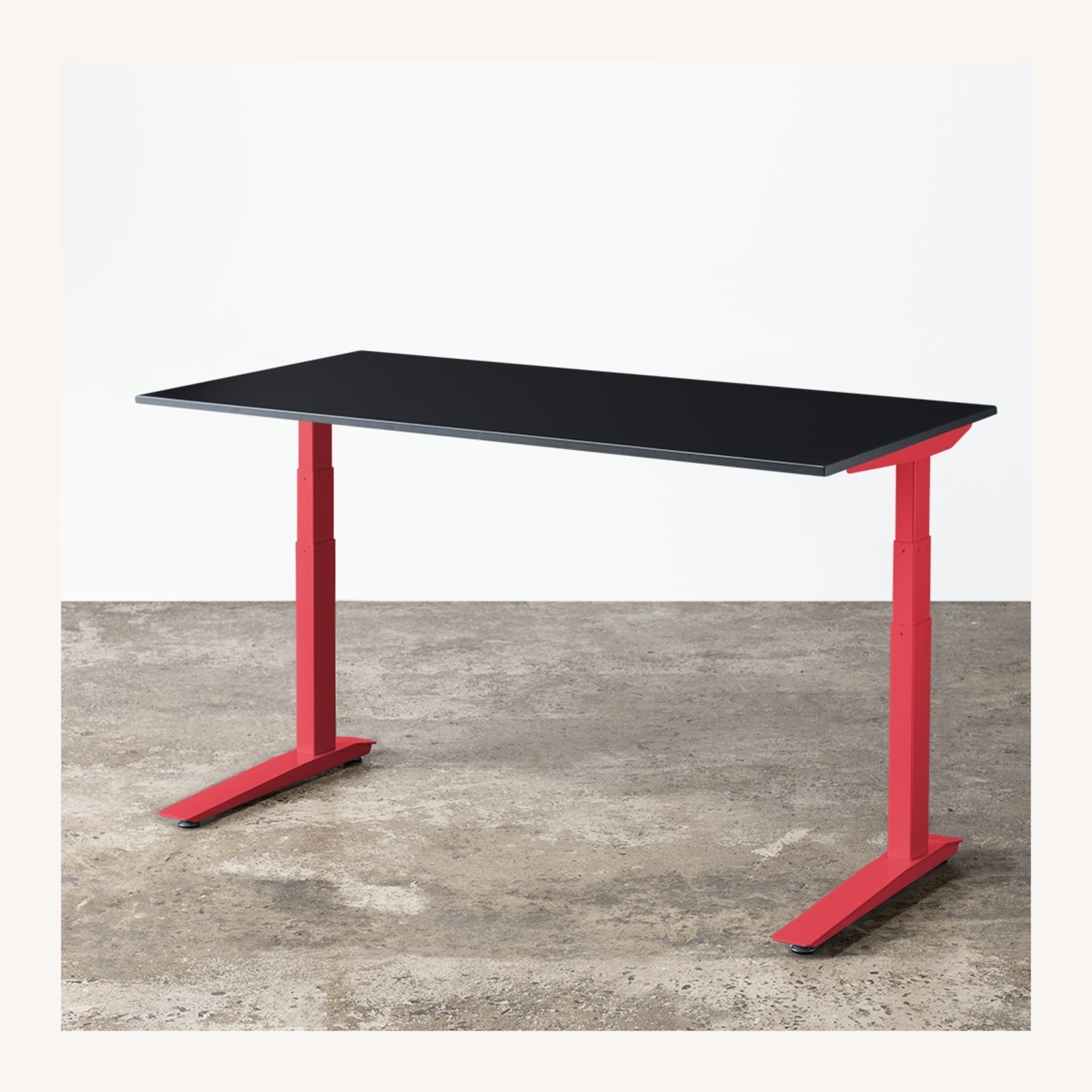 Herman Miller Jarvis Light Gray Desk - image-7