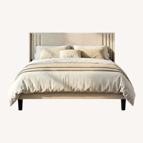 Used Amazon Bed Frame Queen Bed for sale on AptDeco