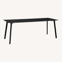 Hay Copenhague Black Wood Dining Table