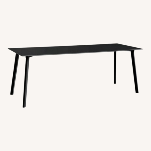 Used Hay Copenhague Black Wood Dining Table for sale on AptDeco