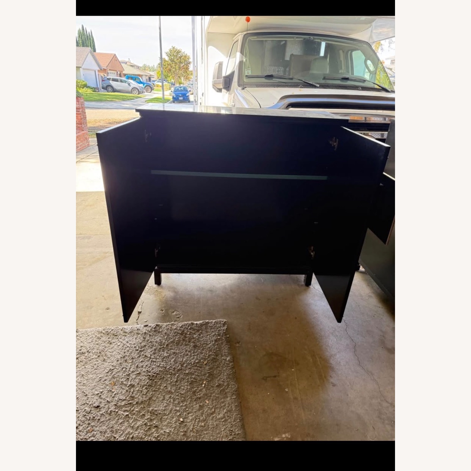 Theodore Alexander Black Wood Sideboard - image-4