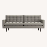 Crate & Barrel Petrie Sectional - (86")