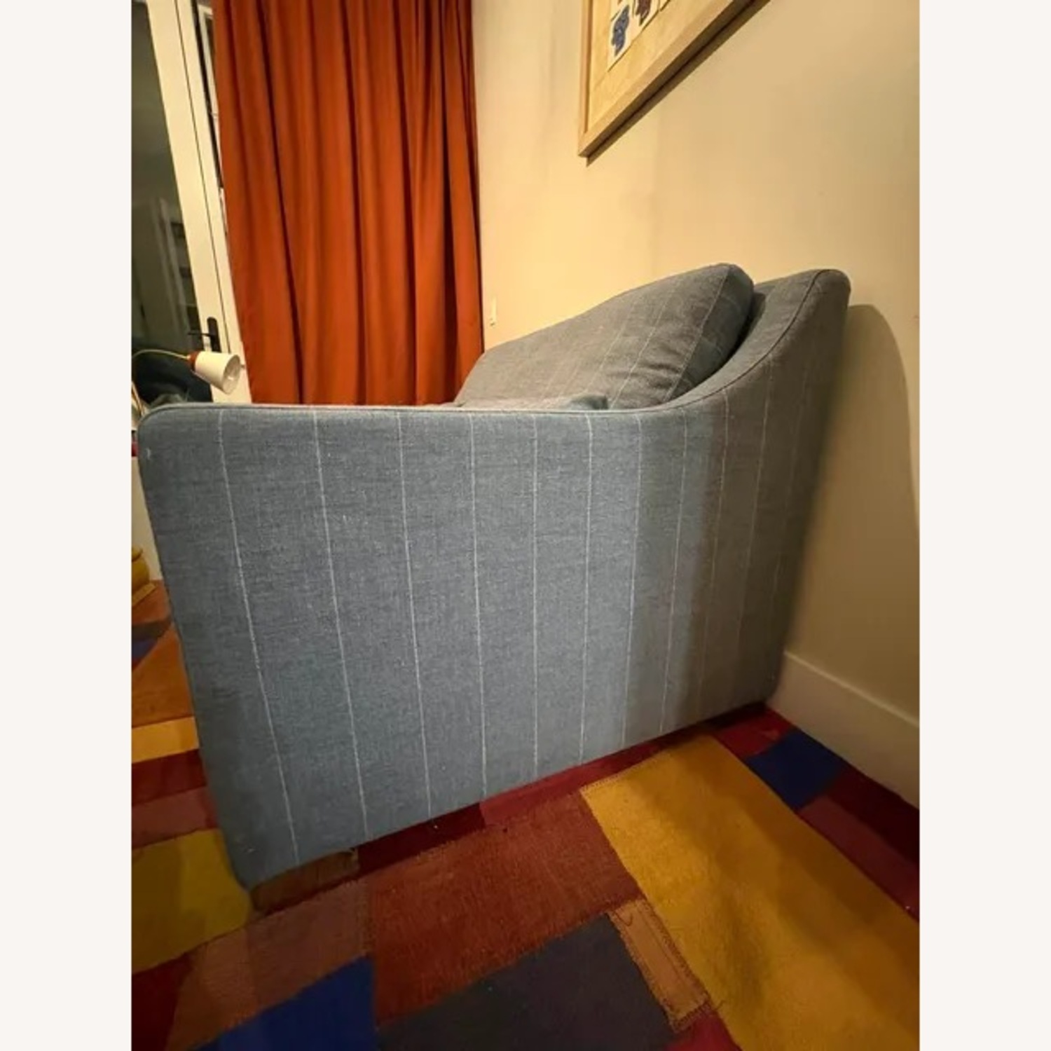 Interior Define Blue Loveseat - image-3