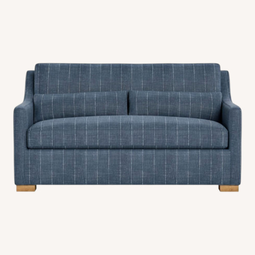 Used Interior Define Blue Loveseat for sale on AptDeco