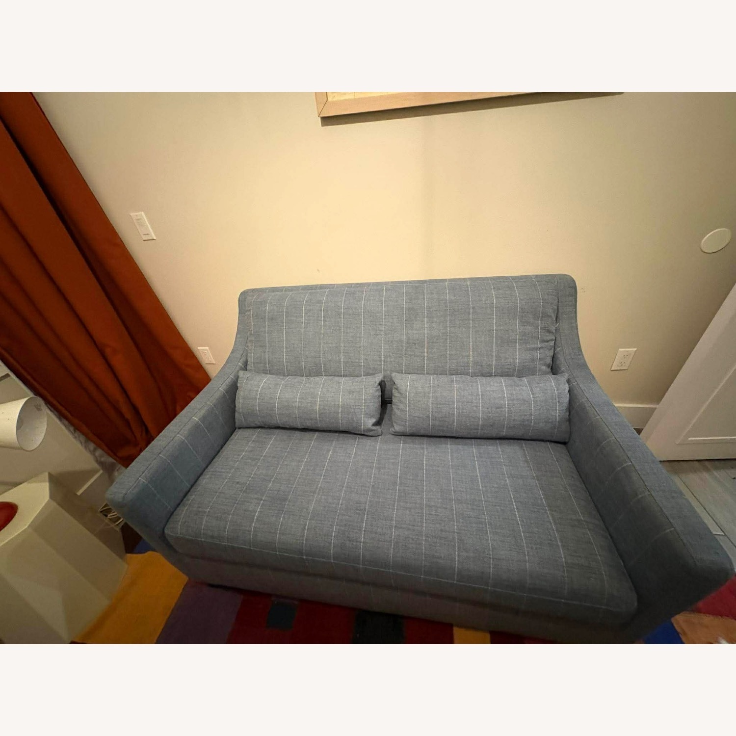 Interior Define Blue Loveseat - image-4