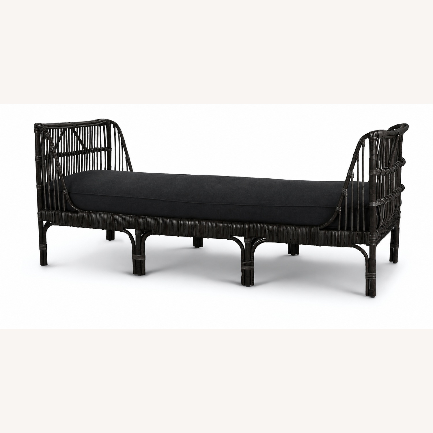 Article Rattan Dark Brown Daybed - image-4