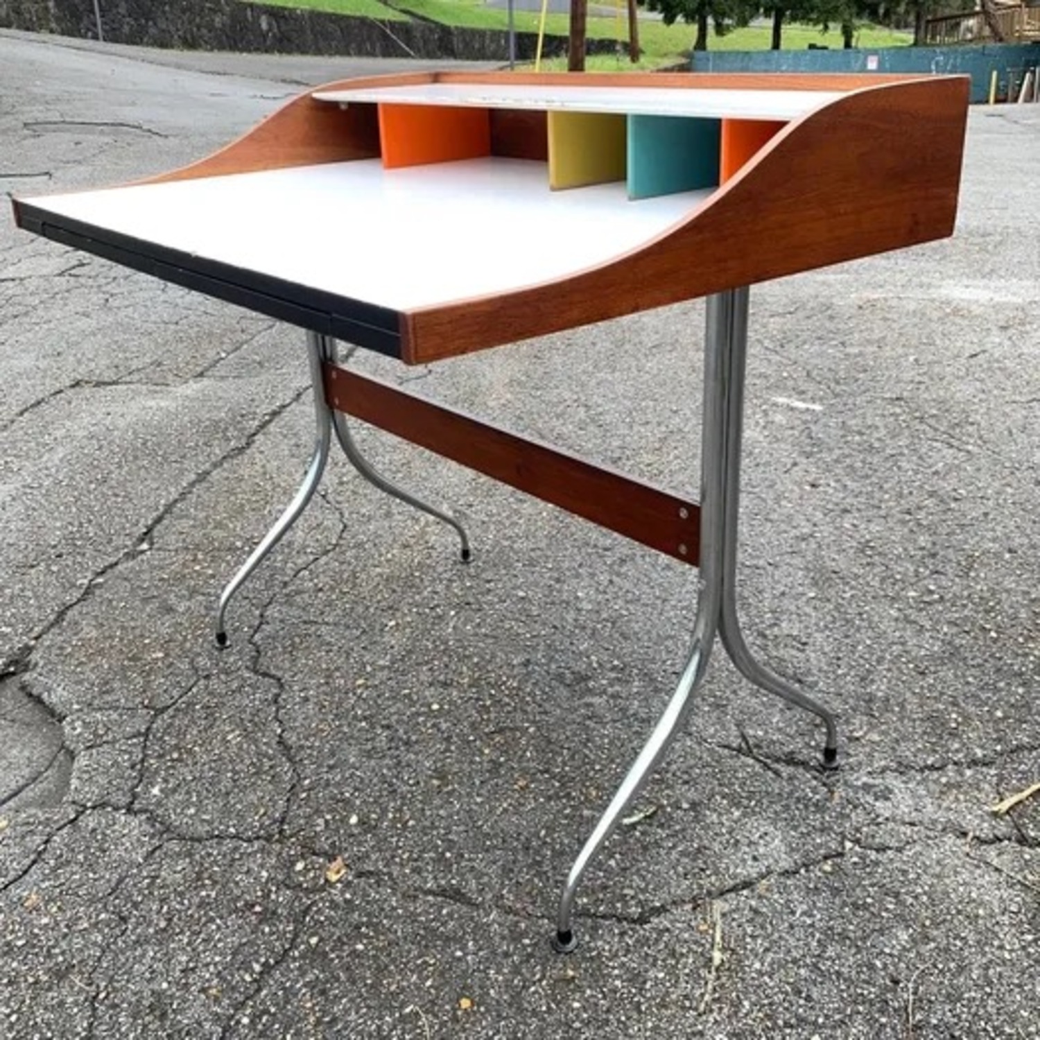 Herman Miller Wood Desk - image-2