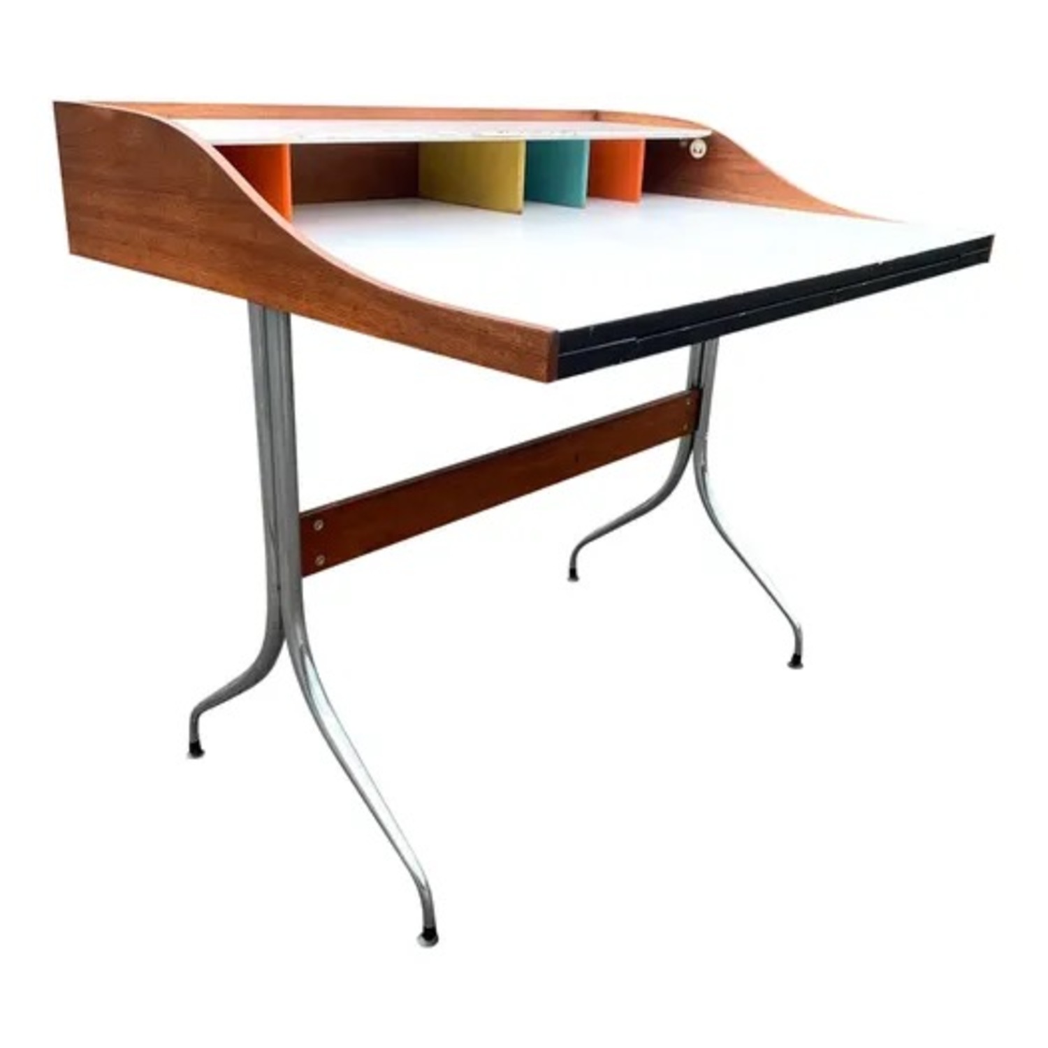 Herman Miller Wood Desk - image-1