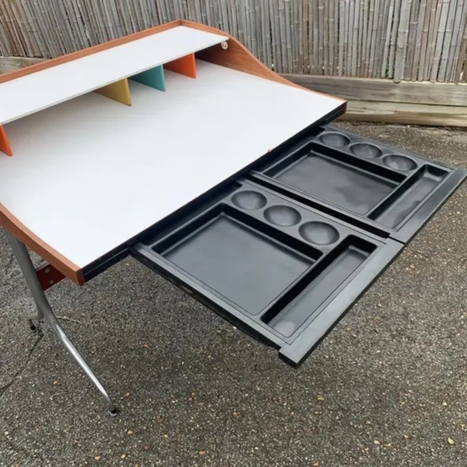 Herman Miller Wood Desk - image-4