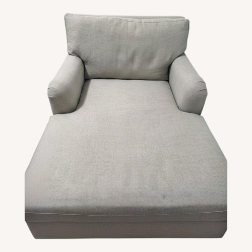 Used Natural Fabric Chaise Lounge for sale on AptDeco
