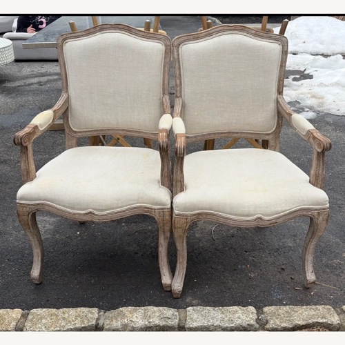 Used Restoration Hardware Weathered Oak Armchair for sale on AptDeco