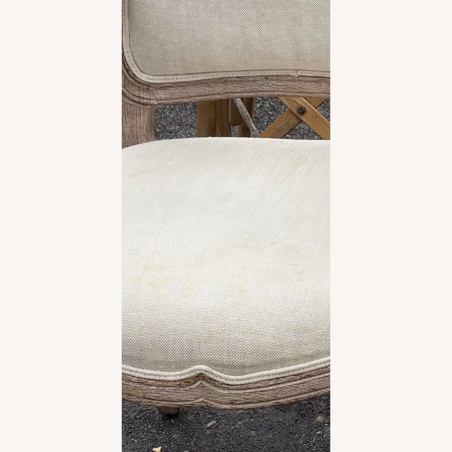 Restoration Hardware Weathered Oak Armchair - image-3