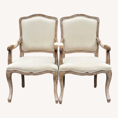 Used Restoration Hardware Weathered Oak Armchair for sale on AptDeco
