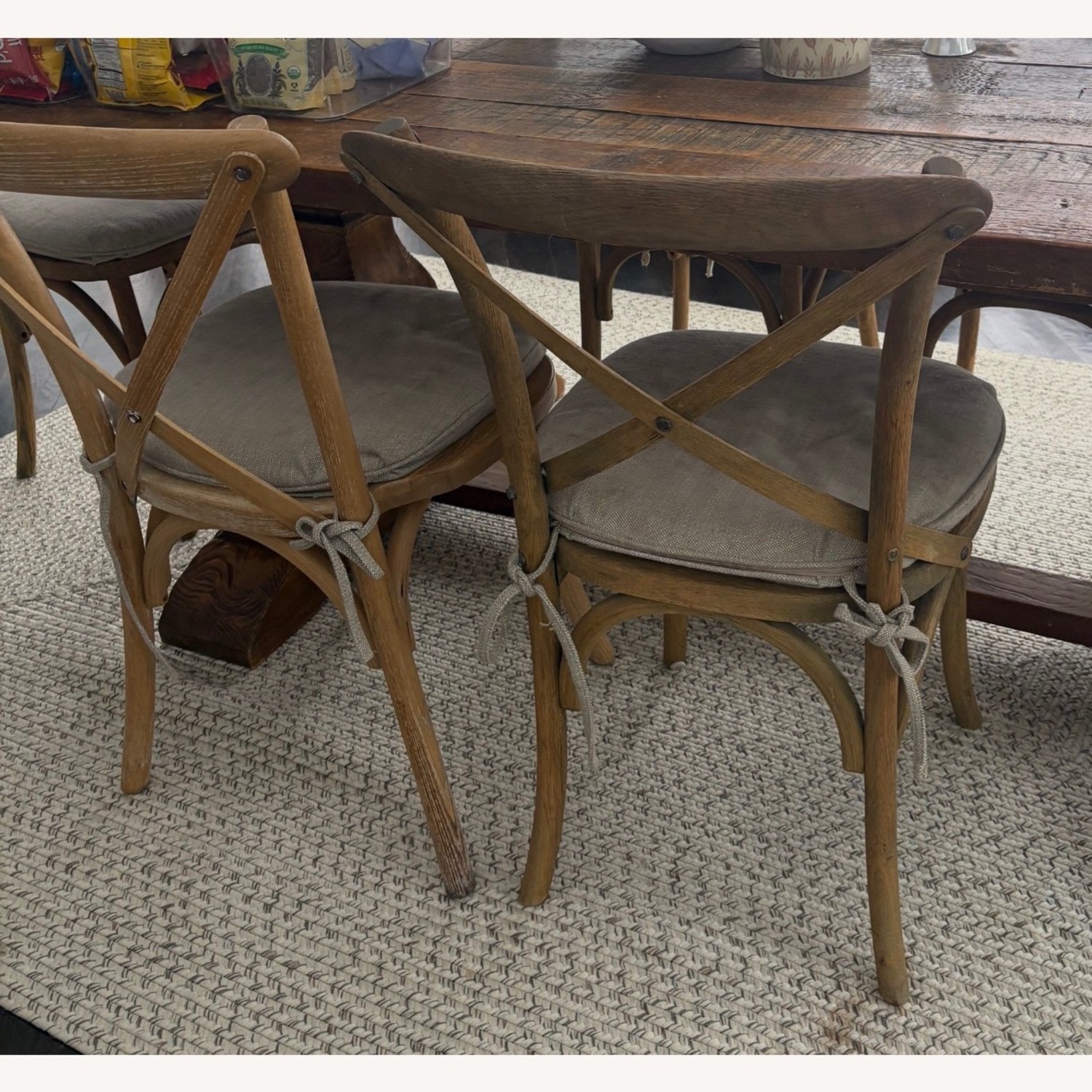 Restoration Hardware French Bistro Cross-Back Chairs - image-2