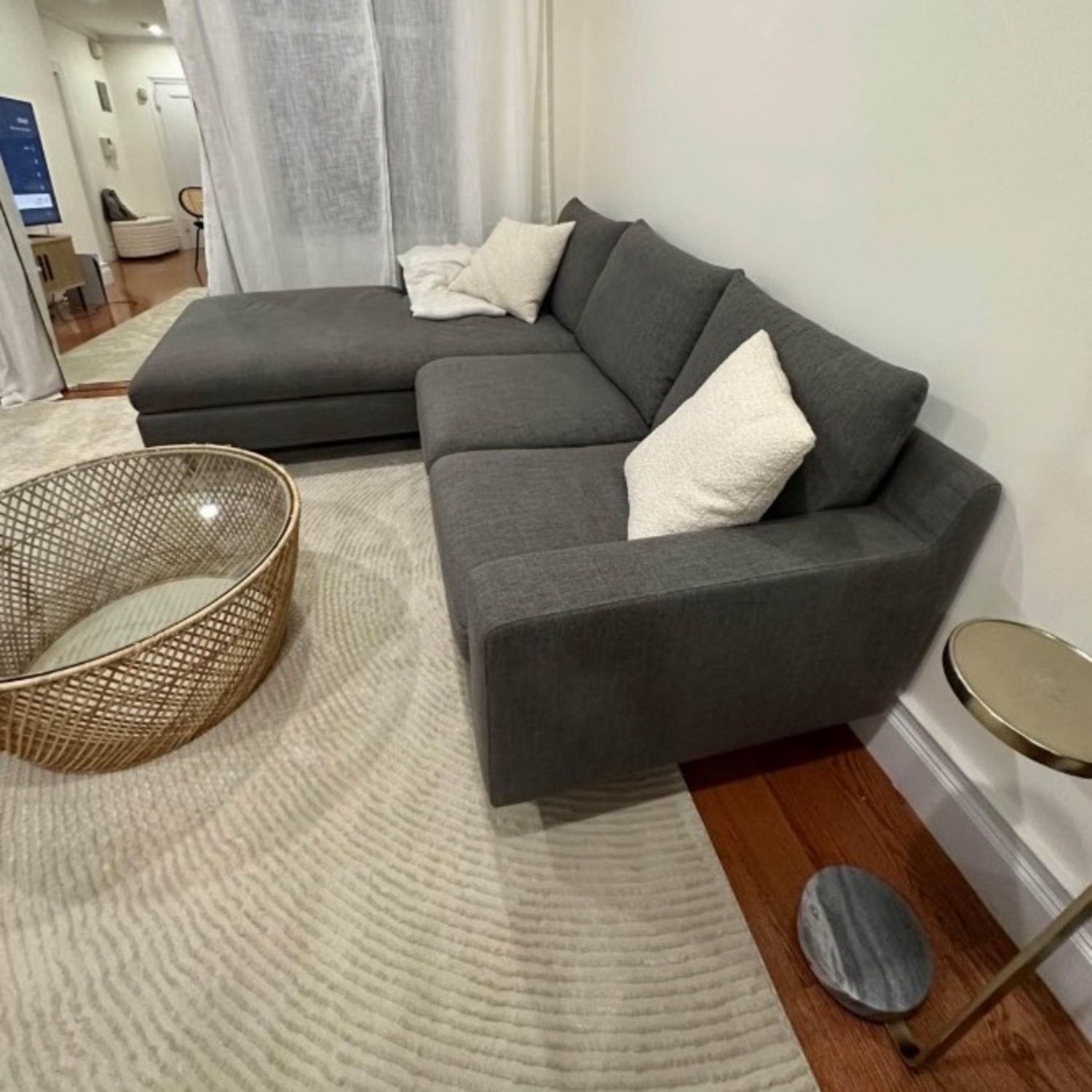 Interior Define Sloan Chaise Sofa - image-2