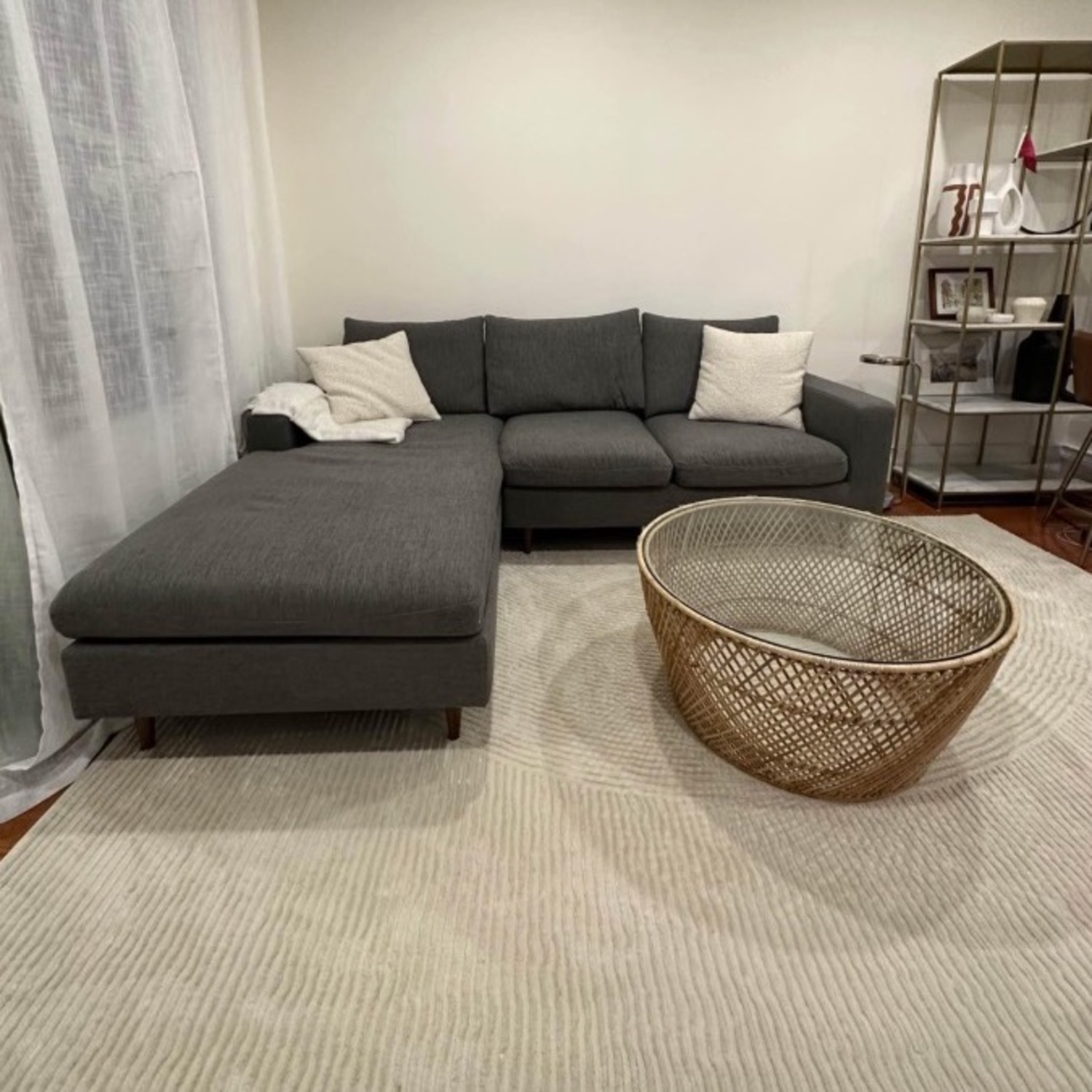 Interior Define Sloan Chaise Sofa - image-3