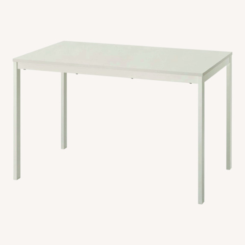 Used IKEA Tonstad Extendable White Table for sale on AptDeco