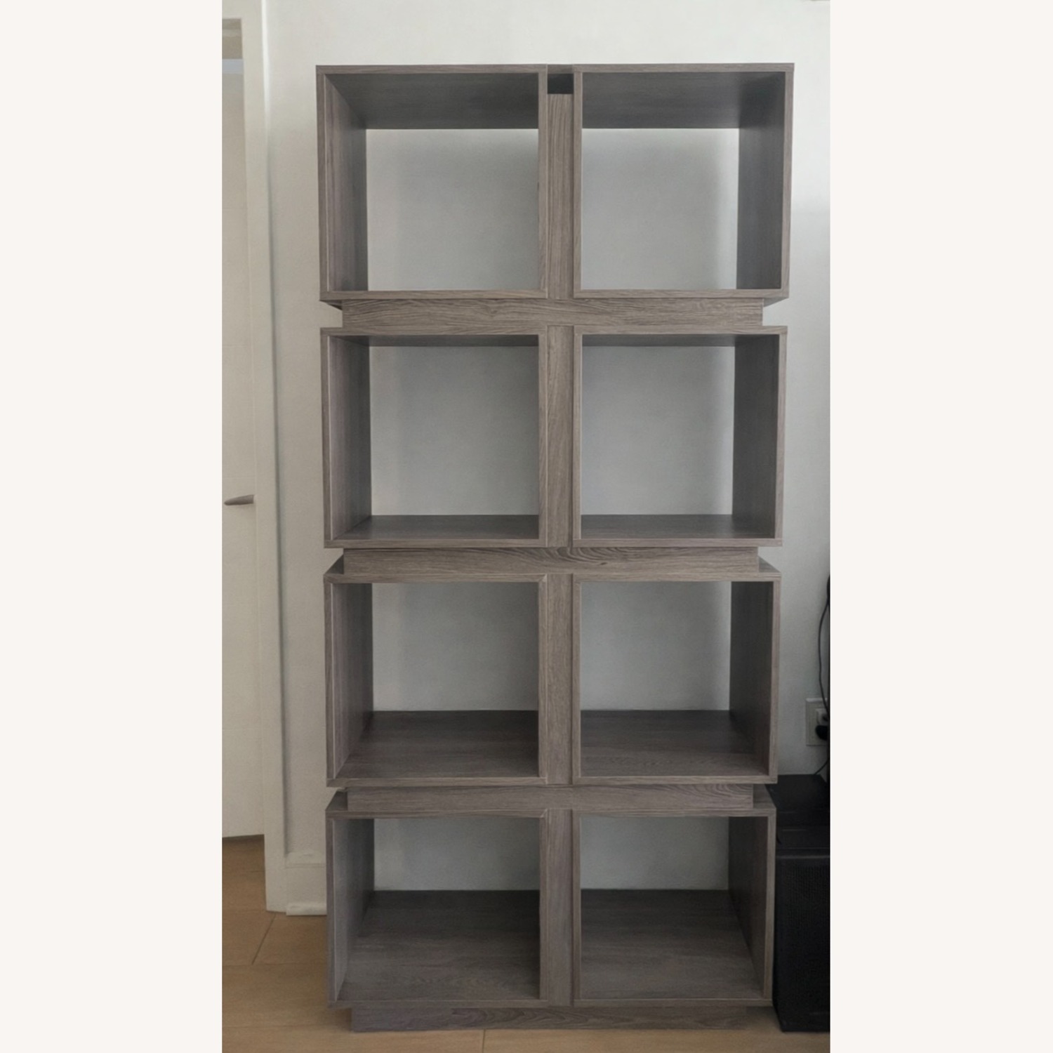  Raymour & Flanigan Modern Cube-Style Bookcase - image-1