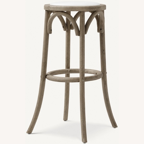 Used Restoration Hardware Madeleine Black Wood Stools for sale on AptDeco