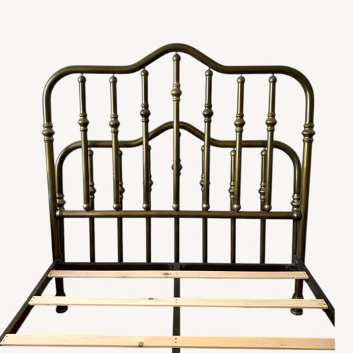 Used Vintage/Antique Brass Headboard for sale on AptDeco
