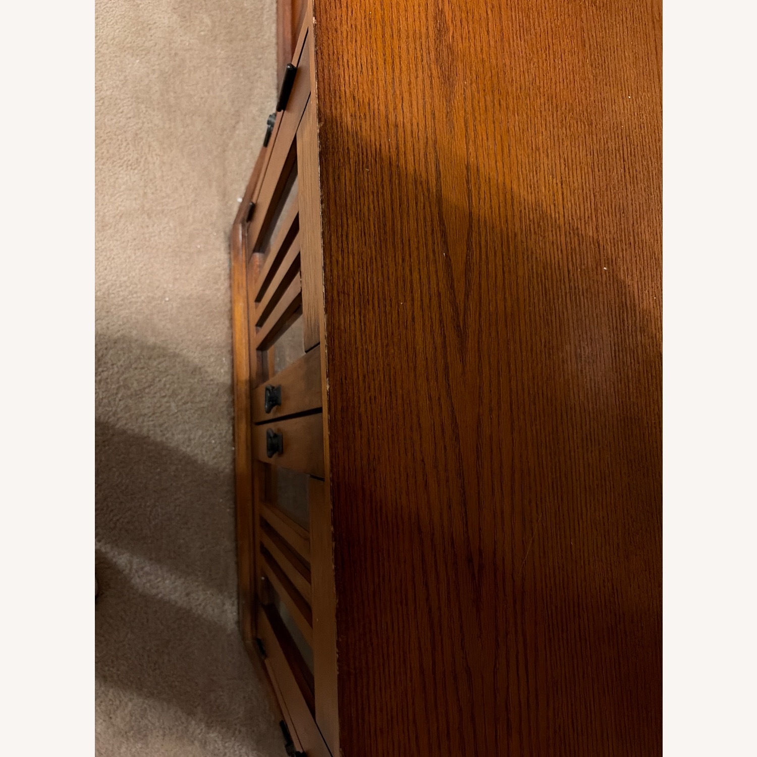J.C. Penny Dark Brown Wall Unit - image-2
